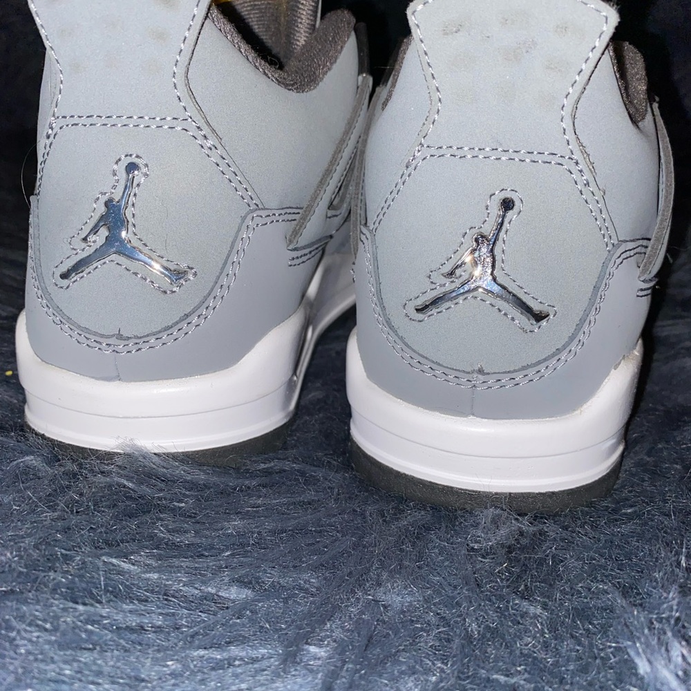 Youth Air Jordan 4 Retro GS Cool Grey